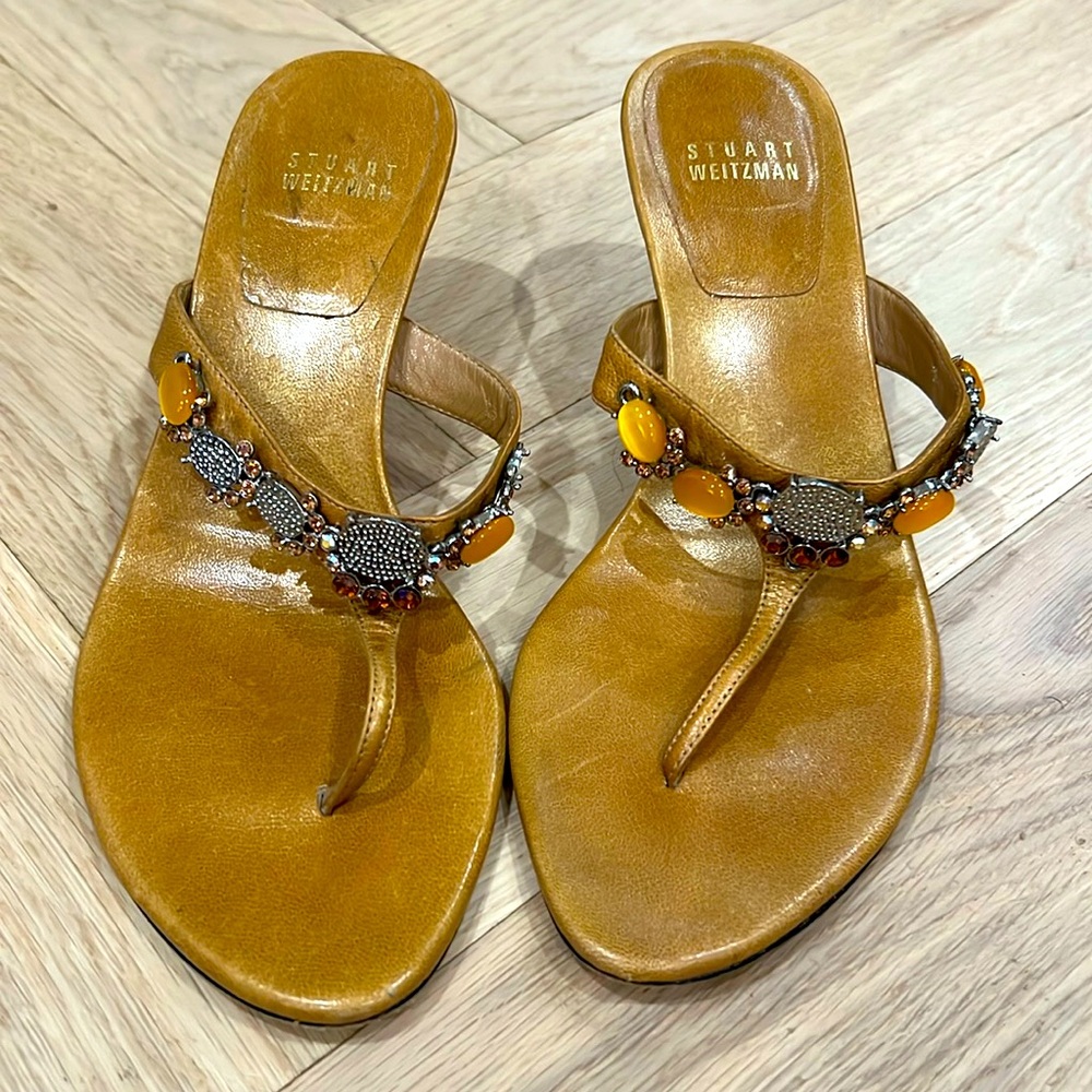Stuart Weitzman Noche 85 Sandals size 7.5